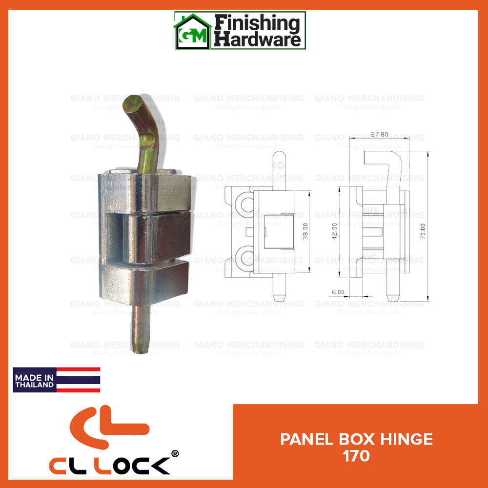 CyberLock Panel Box Hinges 170 NP (BIG)