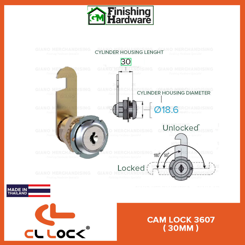 CyberLock Cam Lock 3607