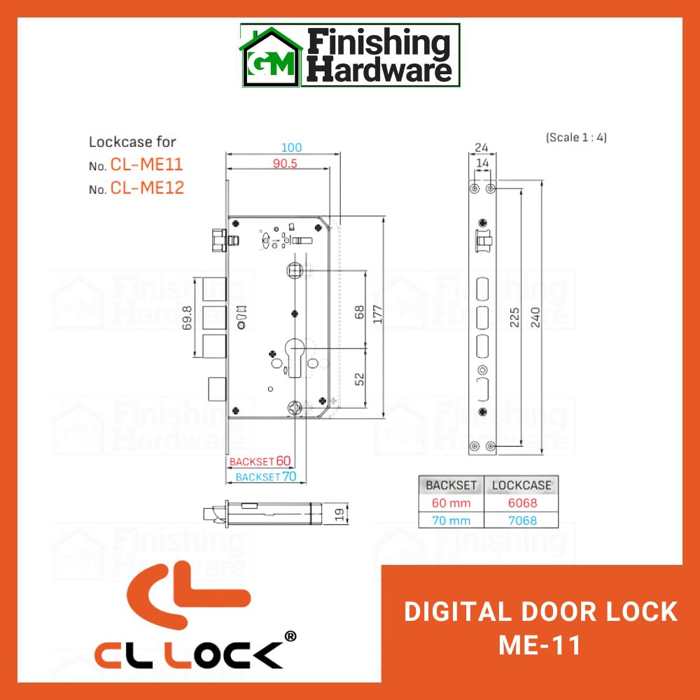 CL Digital Lock ME-11