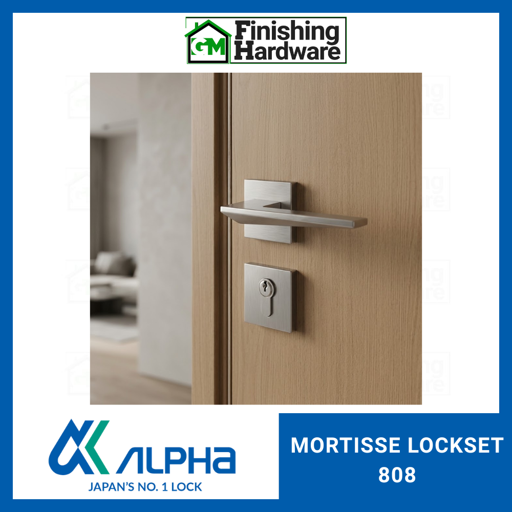 Alpha Mortisse Door Lockset 808