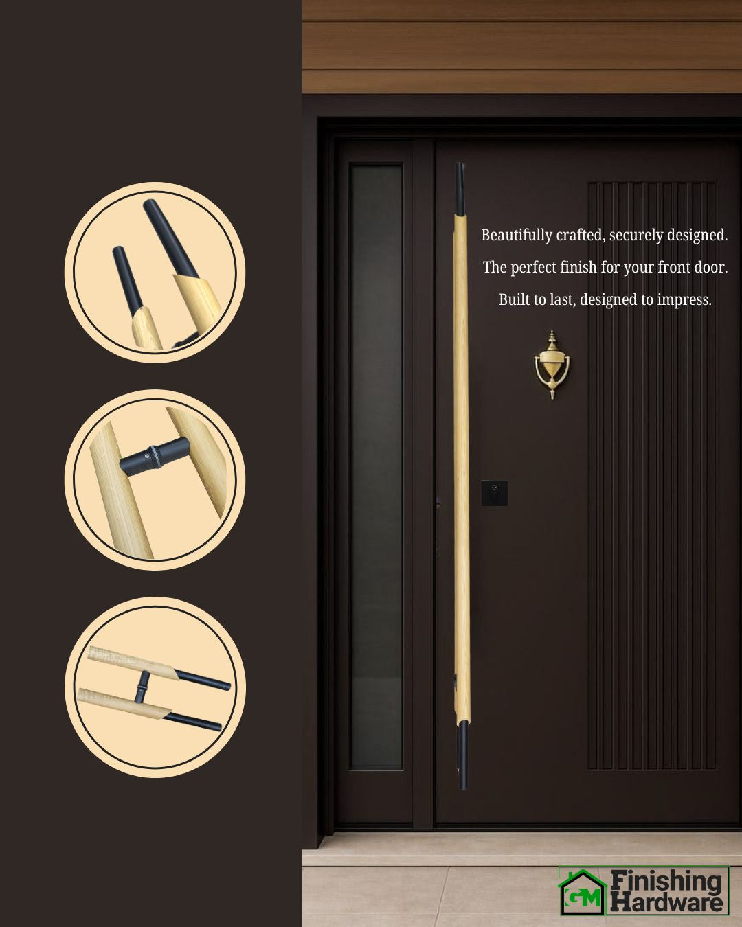 Big Door Handle 3825 Pine