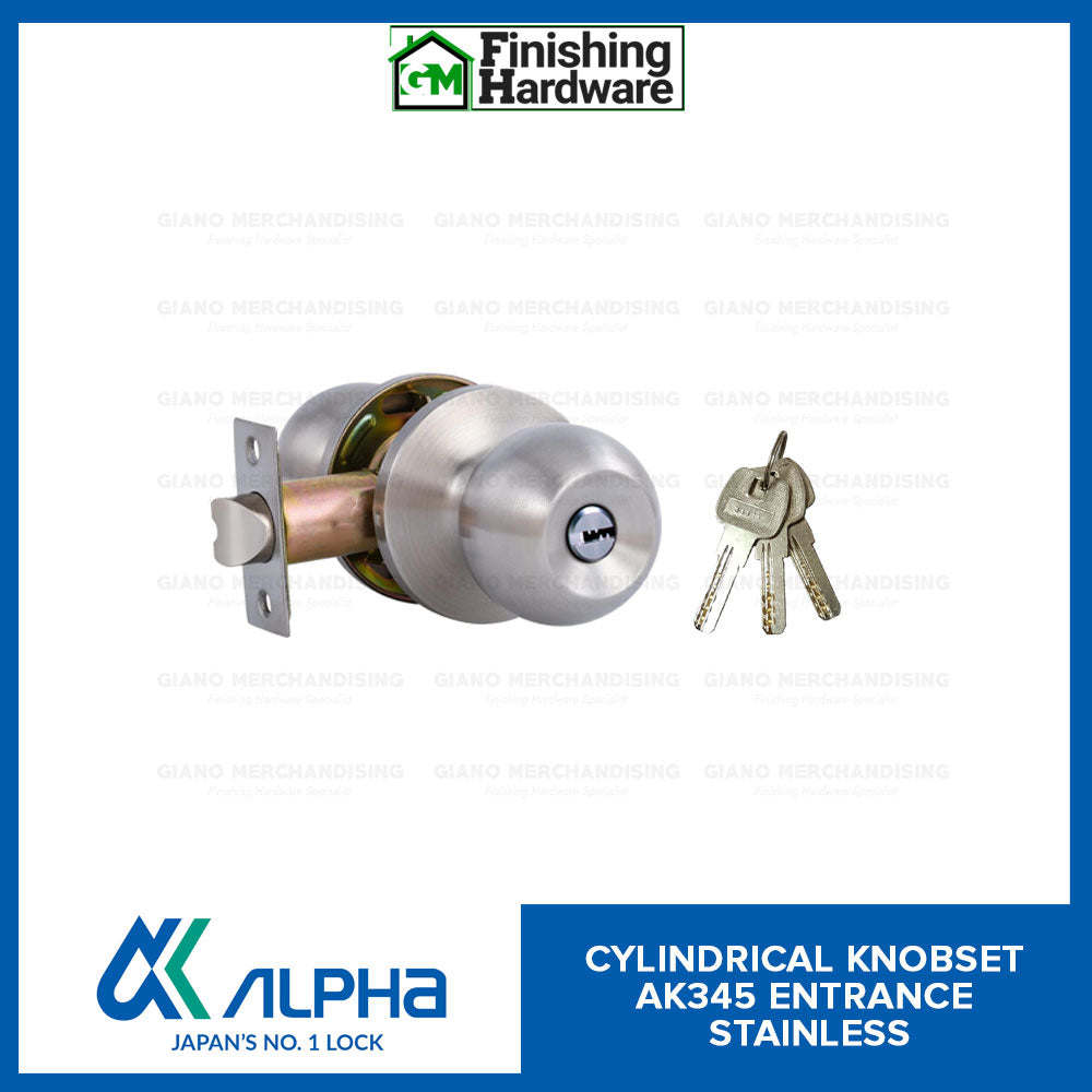 Alpha Cylindrical Knobset AK345 and AK139