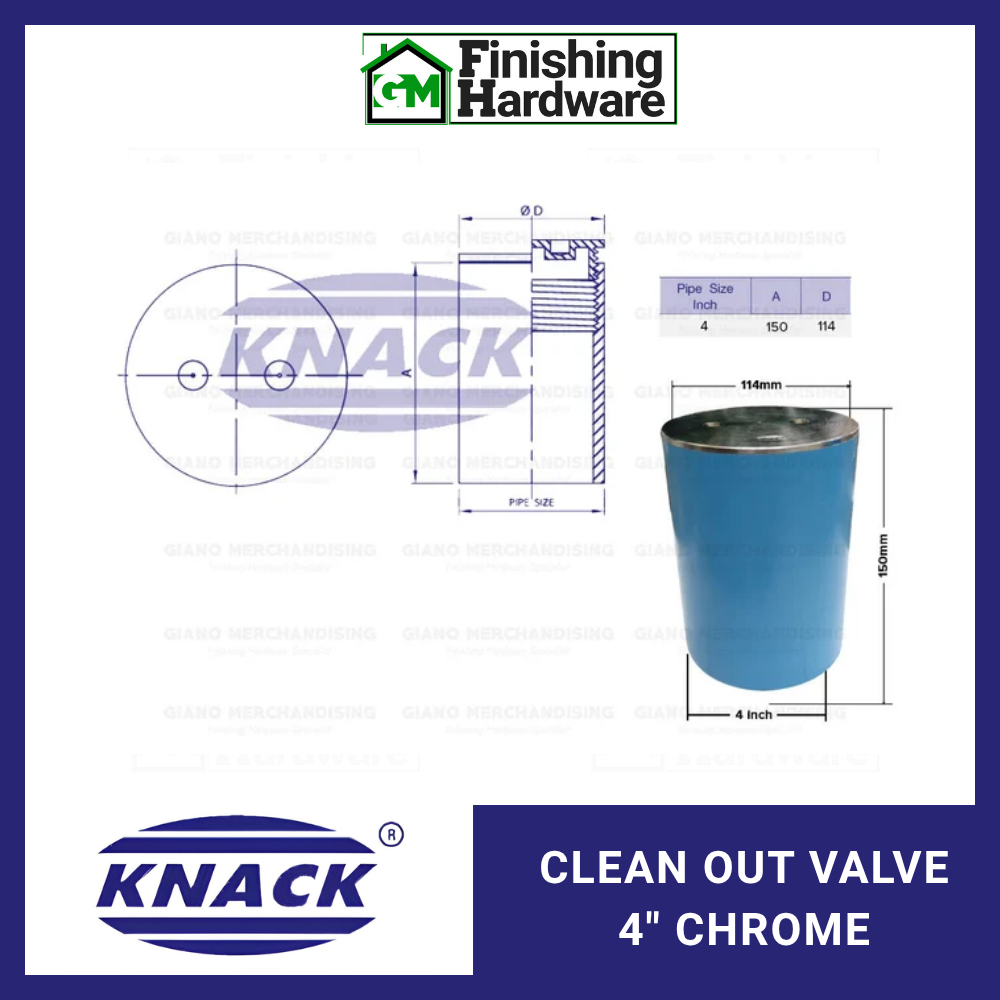 Knack Clean-Out Valve
