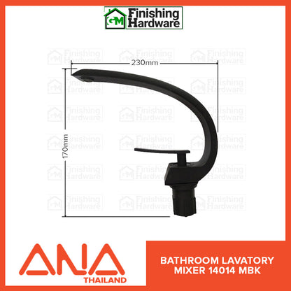 ANA Bathroom Lavatory Mixer 14014 MBK
