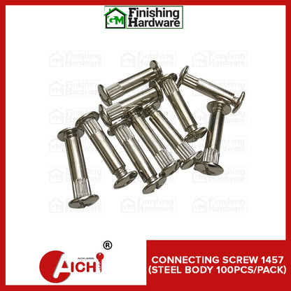 Connecting Screw 1457 Steel Body (100pcs/pack)