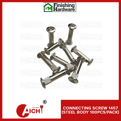 Connecting Screw 1457 Steel Body (100pcs/pack)