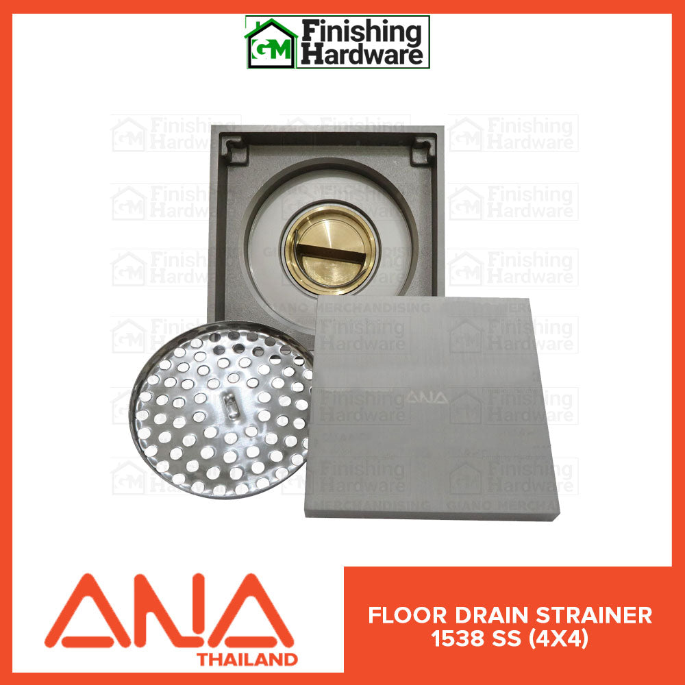 ANA Tile Insert Floor Drain Strainer 1538 (4x4)