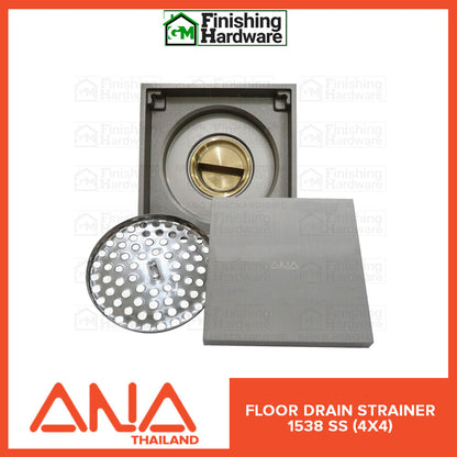 ANA Tile Insert Floor Drain Strainer 1538 (4x4)