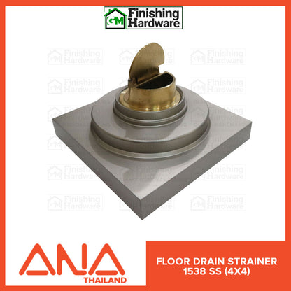 ANA Tile Insert Floor Drain Strainer 1538 (4x4)