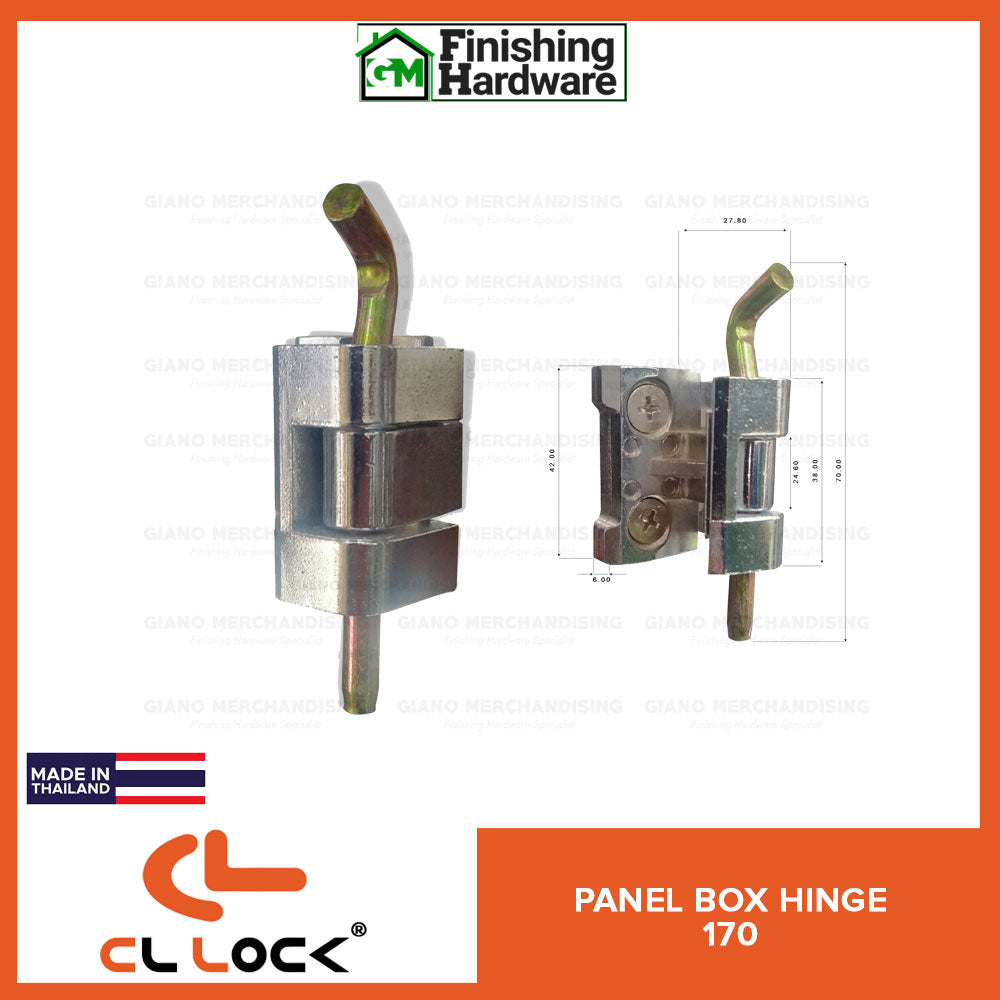 CyberLock Panel Box Hinges 170 NP