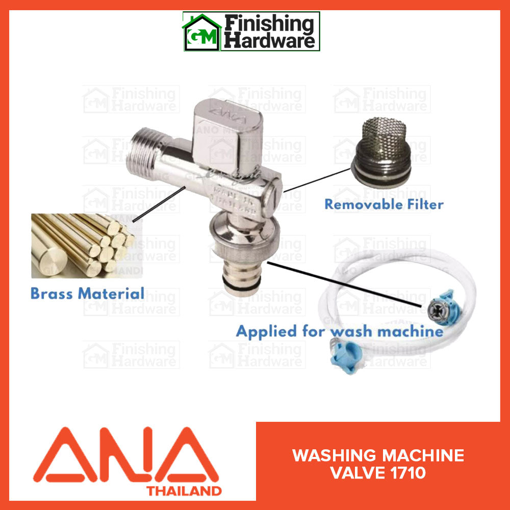 ANA Washing Machine Valve 1710