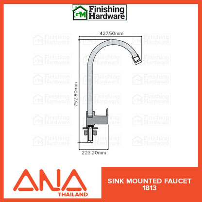 ANA Sink Mounted Faucet 1813