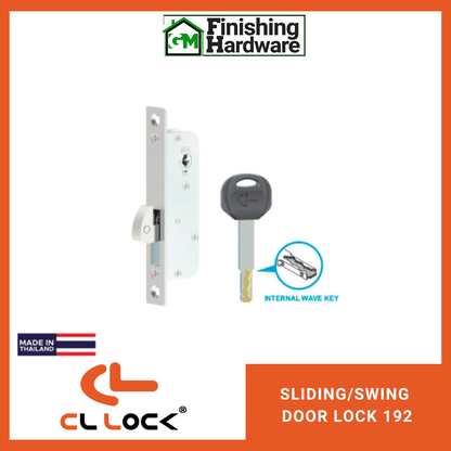 CL LOCK Sliding/ Swing Door Lock 192-L