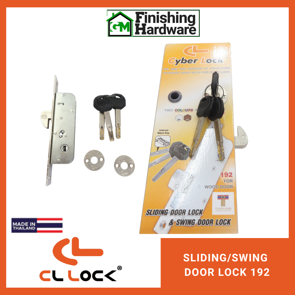 CL LOCK Sliding/ Swing Door Lock 192-L