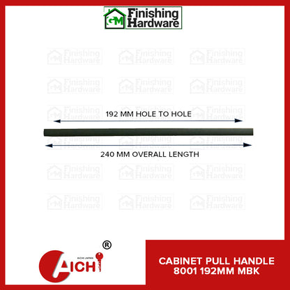 Cabinet Handle 8001 MBK