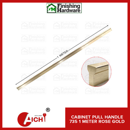 Cabinet Handle 735 Rose Gold