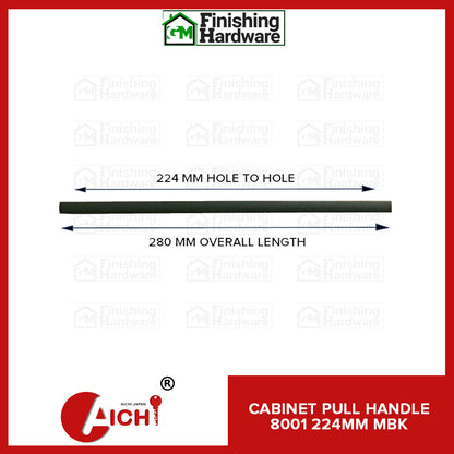 Cabinet Handle 8001 MBK