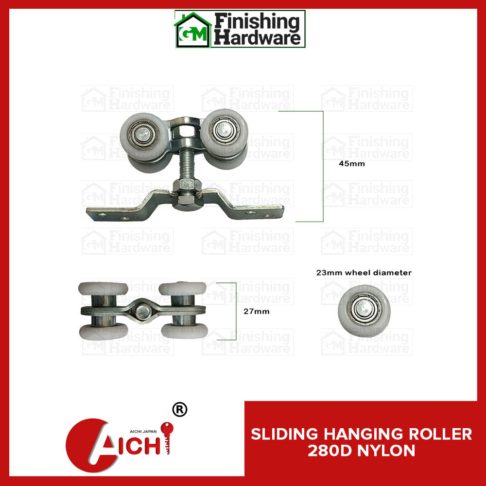 Hanging Roller for Sliding Door 280D (Nylon)
