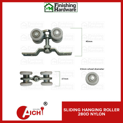 Hanging Roller for Sliding Door 280D (Nylon)