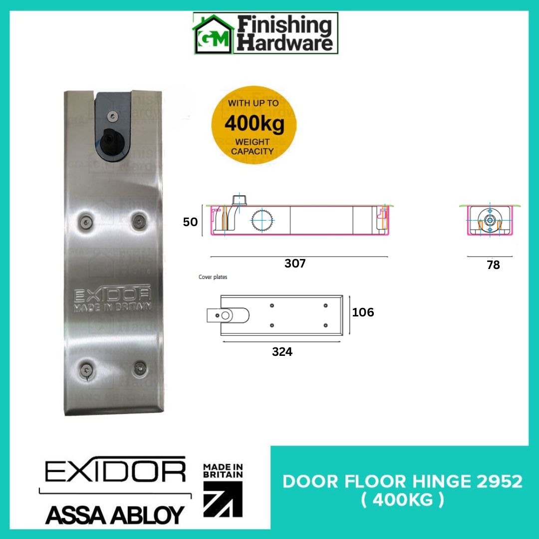 Exidor Floor Hinge
