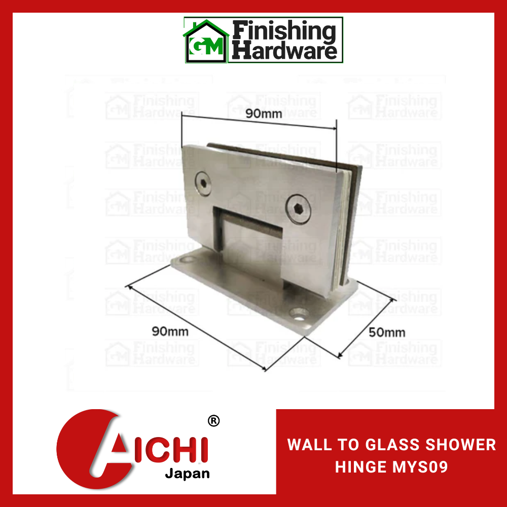 Shower Hinge Wall to Glass MYS09