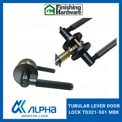 Alpha Tubular Lever Door Lock
