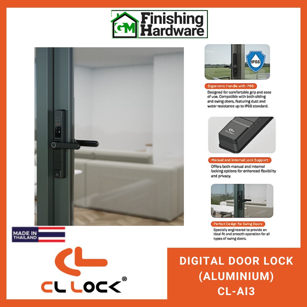 CL Lock Aluminum Swing Door Lock A13
