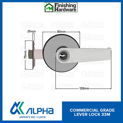 Alpha Lever Door Lock 33M
