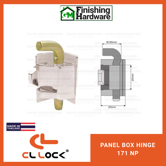 CyberLock Panel Box Hinge 171 NP (SMALL)