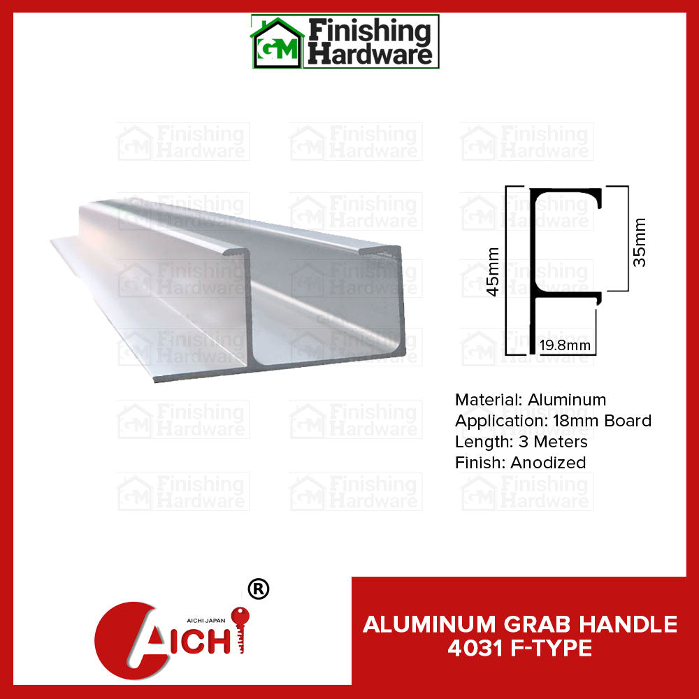 Grab Handle 4031 F-Type – GM Finishing Hardware