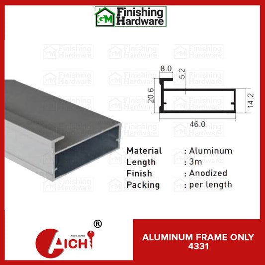 Aluminum Profile Frame Only 4331