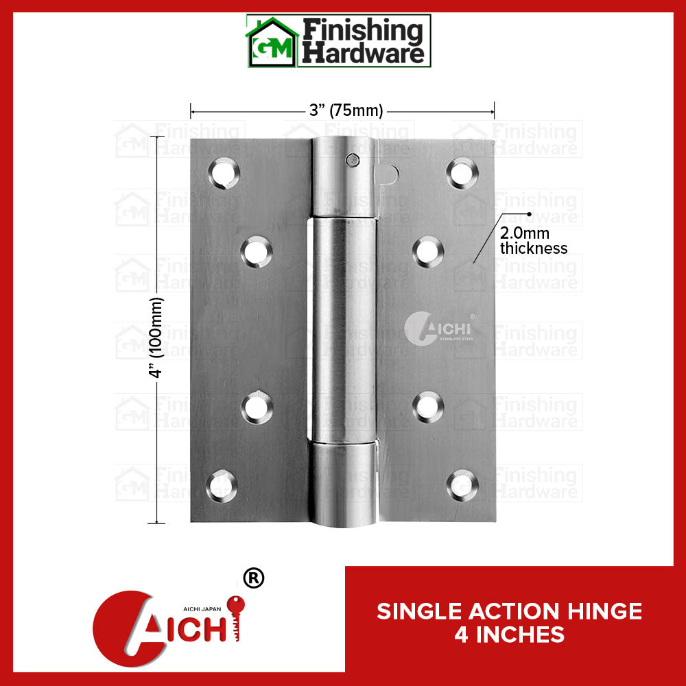 Single Action Hinge 4"