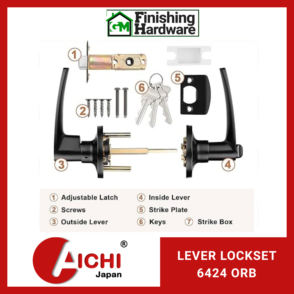 Aichi Lever Lockset 6424