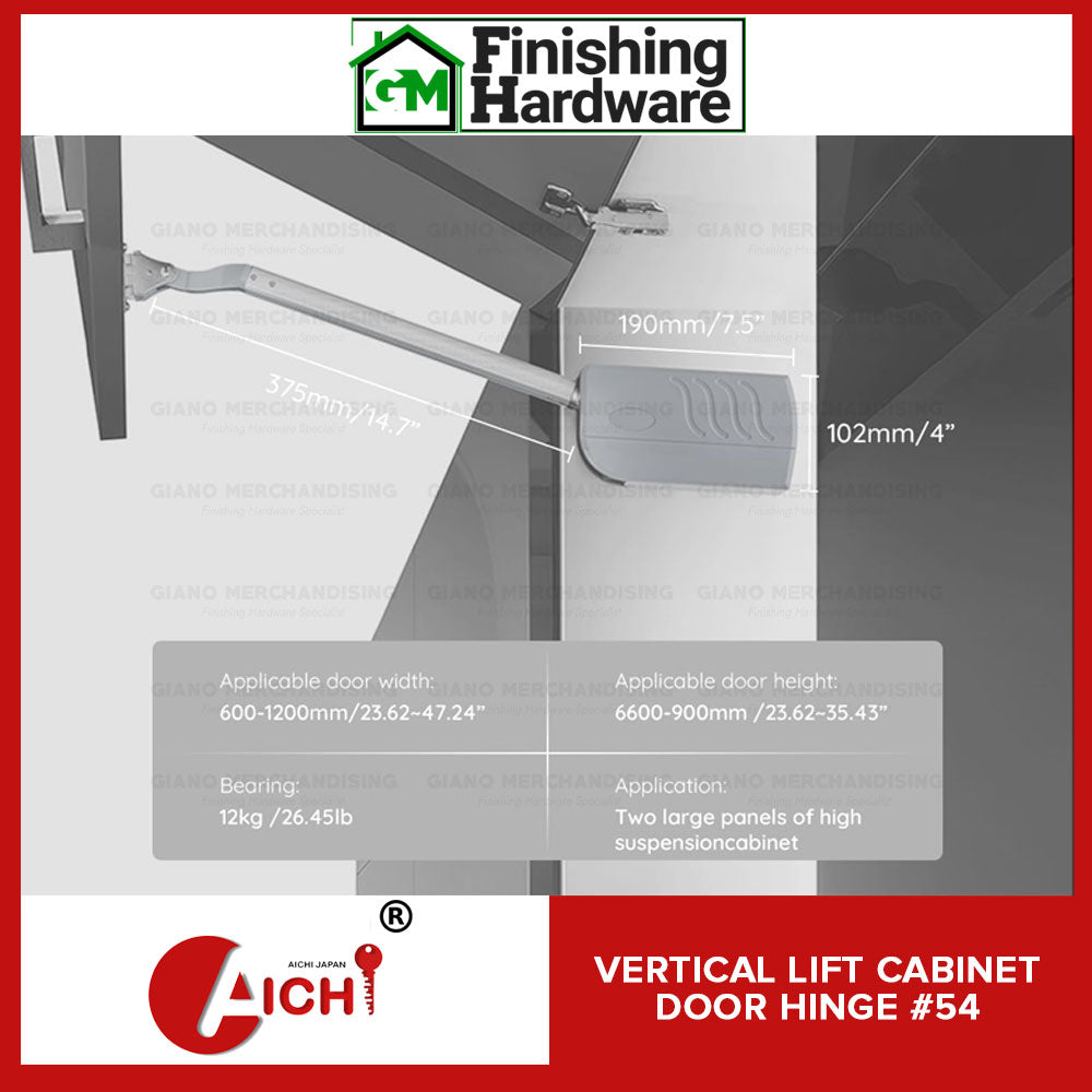 Aichi Vertical Lift Cabinet Hinge #54