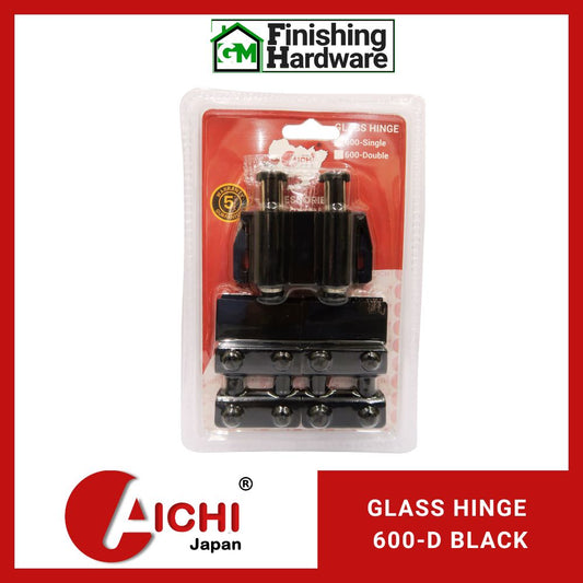 Magnetic Push Glass Hinge Set 600