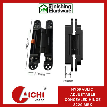 Hydraulic Adjustable Concealed Hinge 3220 MBK