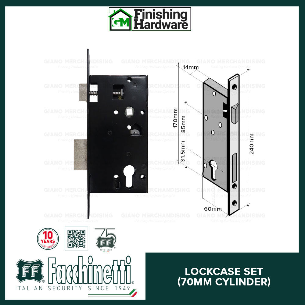 Facchinetti Mortisse Lockcase Set