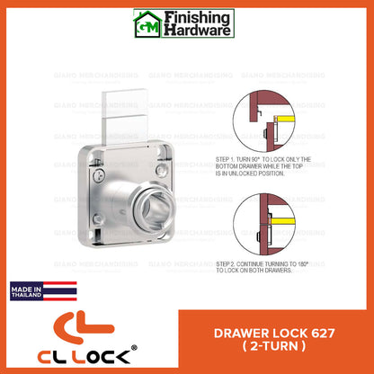 CyberLock Drawer Lock 627-2 Turn