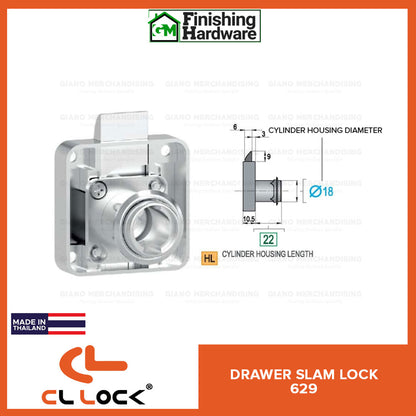 CyberLock Drawer Slam Lock 629