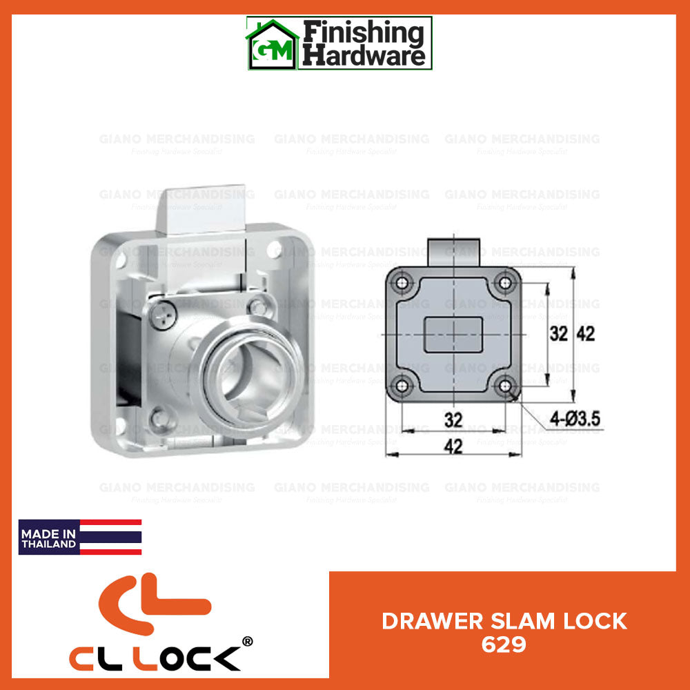 CyberLock Drawer Slam Lock 629