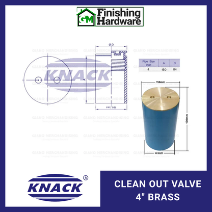Knack Clean-Out Valve