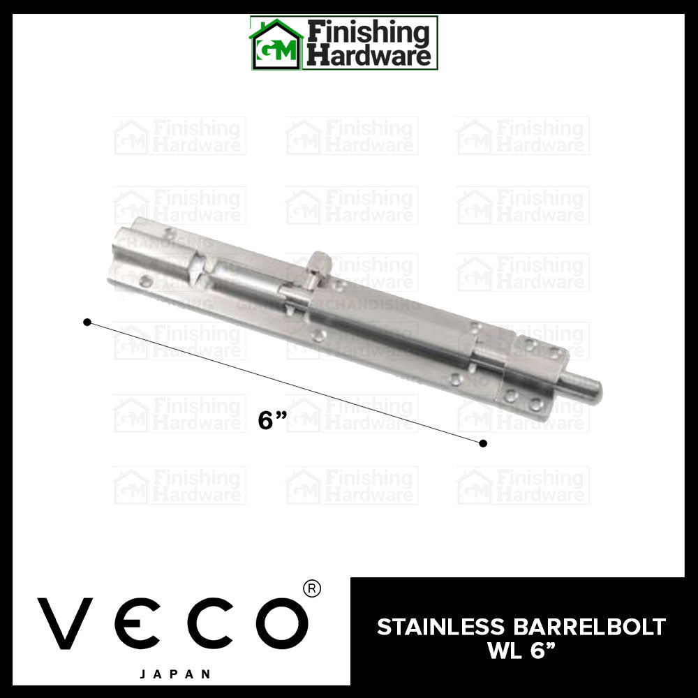 Veco Stainless Barrelbolt WL