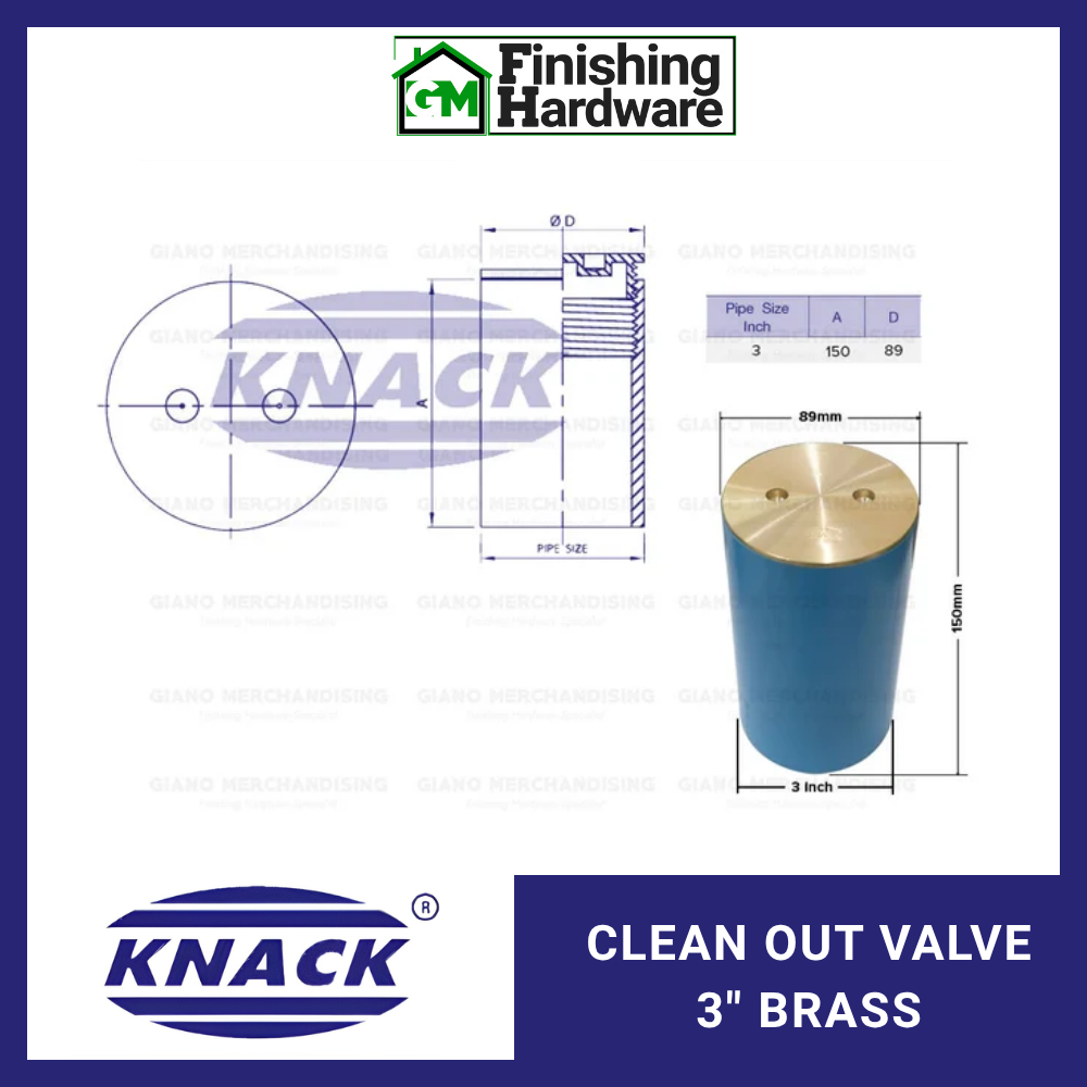 Knack Clean-Out Valve