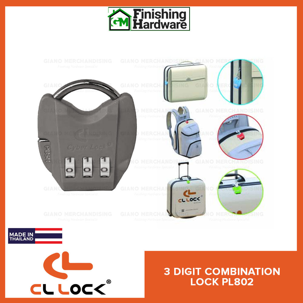 CyberLock Combination Padlock PL802