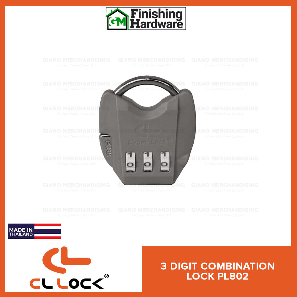 CyberLock Combination Padlock PL802