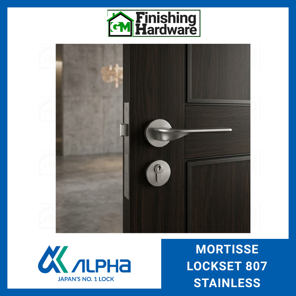 Alpha Mortisse Door Lockset 807