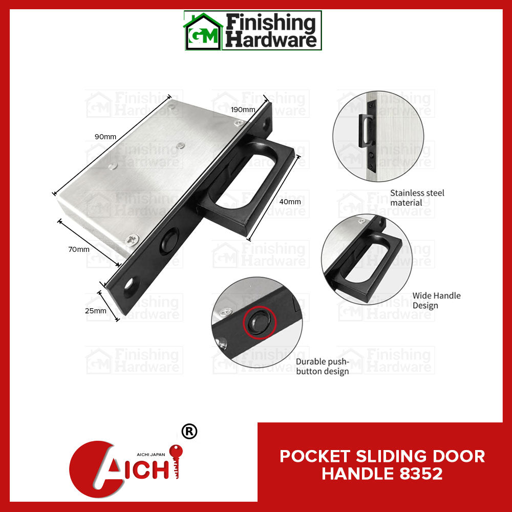 Pocket Sliding Door Handle 8352