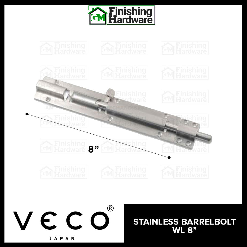 Veco Stainless Barrelbolt WL