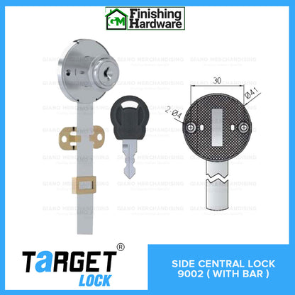 Target Side Central Lock 9002 with Bar
