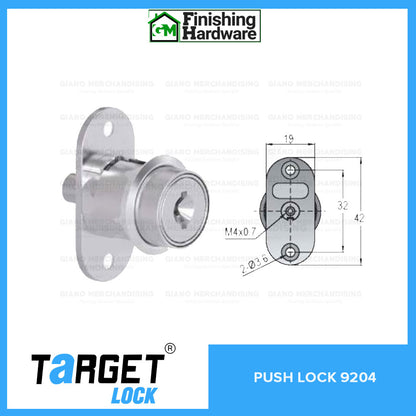 Target Push Lock 9204